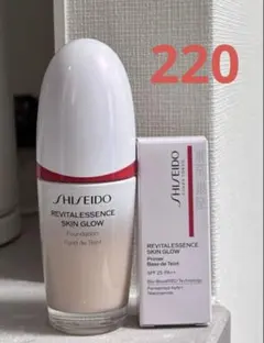 SHISEIDO エッセンススキングロウファンデーション 220
