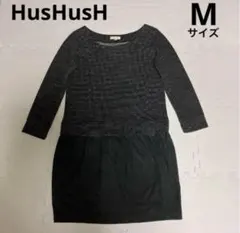 16日までの価格 HusHusH Mサイズ ひざ丈ワンピース 長袖