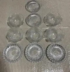 まとめ売り　ガラス　小皿　5個　小鉢　5個のサムネイル