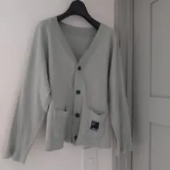 淡いミントグリーン ニットカーディガン 100cm~