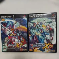 ロックマンX7　ロックマンX8　2本セット　PS2