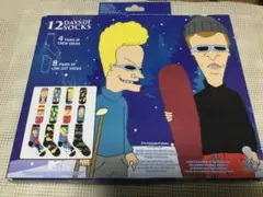 MTV beavis＆buttheadビーバス＆バットヘッド12足ソックスセット