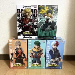 【新品未開封】僕のヒーローアカデミア フィギュア5点セット
