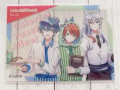 カラフルピーチクリアカードコレクションガムカラピチダイナー