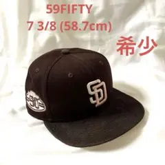 希少　海外カスタム サンディエゴ パドレス ニューエラ キャップ