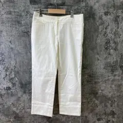 ✨ANNE KLEIN✨アンクライン♡チノパン♡アンクルパンツ♡アイボリー(7)