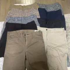 H&M GU coen UNIQLO HARVARD パンツ 9本セット 古着