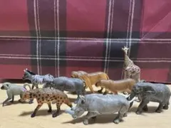 サバンナ動物フィギュア9体セット