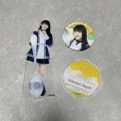 NMB48 渋谷紗雪 goodspoon アクスタ 缶バッジ