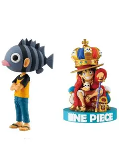 ONE PIECE BASE SHOP 尾田栄一郎　ルフィ　ワーコレ　セット