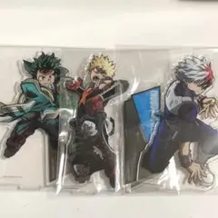 ヒロアカ　映画　緑谷出久　爆豪勝己　轟焦凍　アクスタ　アクリルスタンド