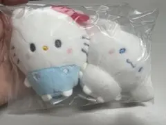 サンリオキャラクターズ ニコぬいキーホルダーハローキティ×シナモロール