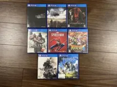 PS4ゲームソフト8本まとめ売り