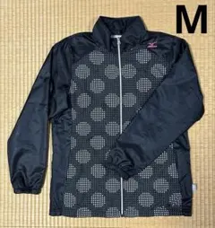 ミズノ　ウインドブレーカー　ブラック系　M