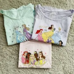 U*M様 アナと雪の女王 ディズニープリンセスTシャツ 100cm