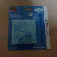 3DSLL スマイルスライム タッチペン＆クリーナークロスセット オレンジ