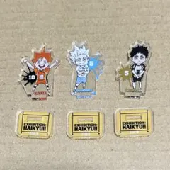 ハイキュー展 日向 星海 赤葦 アクリルminiフィギュア 3点セット