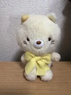 すみっコぐらし　しろくまのてづくりぬいぐるみ　ねこ