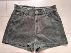 282_KASTANEコーデュロイショートパンツ