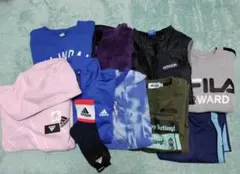 150cm詰め合わせ adidas ・FILA ・LOGOS 等 11点