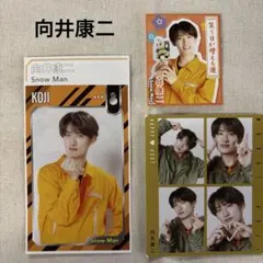 Snow Man 向井康二　TVfan他　カード切り抜き