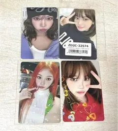 le sserafim チェウォン　ラキドロ　SPAGHETTI トレカ　4枚