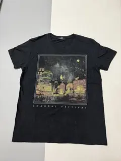 SCANDAL FESTIVAL Tシャツ ブラック Sサイズ