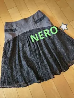 お値下げしました❣️マツオインターナショナルNEROレースのスカート美品です❣️のサムネイル