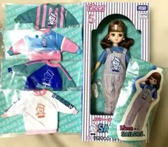 リカちゃんくじ×セーラーズ　03 オーバーオールスタイルセット