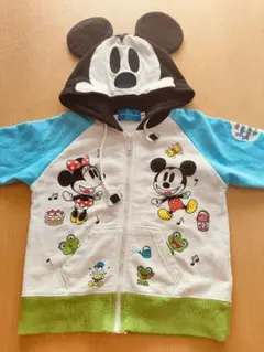 ディズニーリゾート購入　美品 スーパードゥーパー　パーカー　100