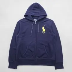 Polo Ralph Lauren 90年代 ビッグポニー 刺繍 ジップパーカー