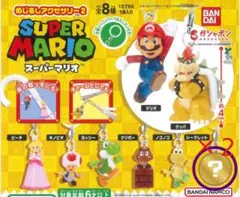 スーパーマリオ めじるしアクセサリー2 ガチャ 2点セット