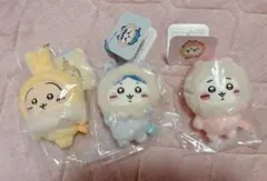 ちいかわ　フッサフサなパジャママスコット　ちいかわ、ハチワレ、うさぎセット　新品