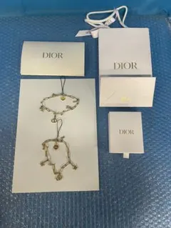 DIOR ディオール ブレスレット 2個セット スター CDロゴ ゴールド