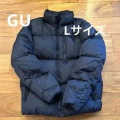 【あ様専用】GU ダウンジャケット ブラック 黒　メンズ　 アウター Lサイズ