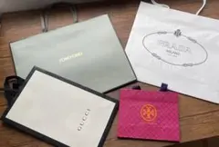 ショップ袋セット　TOM FORD PRADA GUCCI TORY BURCH