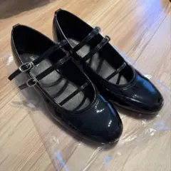 SNIDEL ストラップパンプス ブラック Mサイズのサムネイル