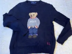 【限定値下げ】Polo Ralph Lauren ポロベアセーター SPネイビー