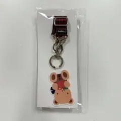 新品未使用　ファミリア　ミニデニムバッグ•ショルダーストラップ　セット 新品未開封】ファミリア ミニデニムバッグ 赤 familiar チャーム