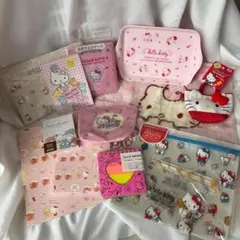 A ハローキティ 文房具セット まとめ売り 新品あり サンリオ