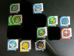 【バラ売り可能】ポケモンスナック シール 18枚セット 全16種