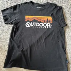 OUTDOOR PRODUCTS ブラック Tシャツ