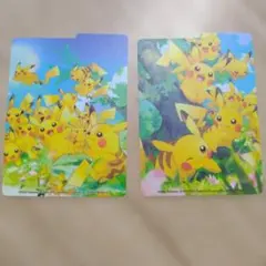 ポケモンカードゲーム コレクションファイル ピカチュウ大集合　カード仕切り
