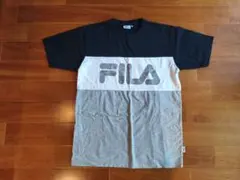 FILA トリコロールカラー Tシャツ