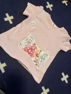 BANDAI プリキュアピンク Tシャツ 100cm