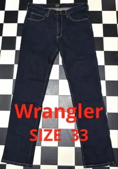Wrangler スリムジーンズ スリムデニムパンツ ストレッチデニム 33
