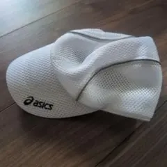 asics ランニングキャップ ホワイト Mサイズ