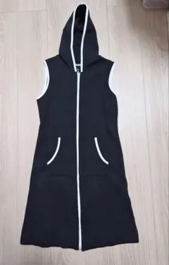 MARY QUANT LONDON フード付 ノースリーブワンピースのサムネイル