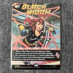 MTG MARVEL ブラック・ウィドウ コマンダープロテクター メタリック 