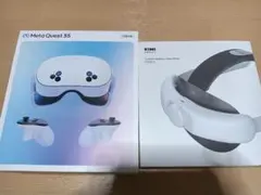 Meta quest3s KIWI バンド付き ヘッドセット コントローラー付き 